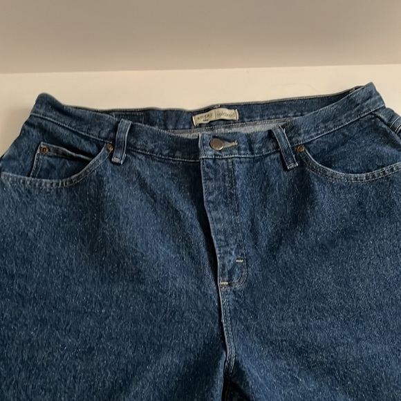 Riders By Lee Dark Wash Relaxed Straight Leg 16 M - Picture 4 of 11